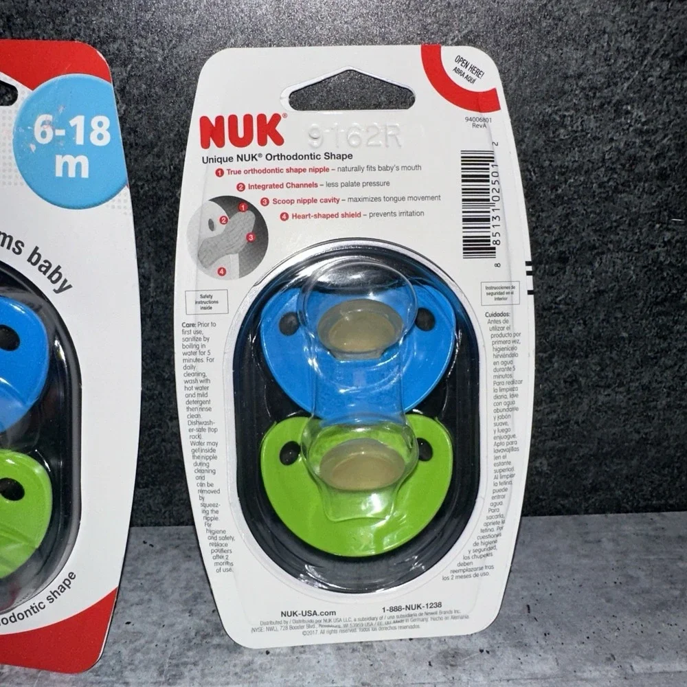 Nuk packs of2